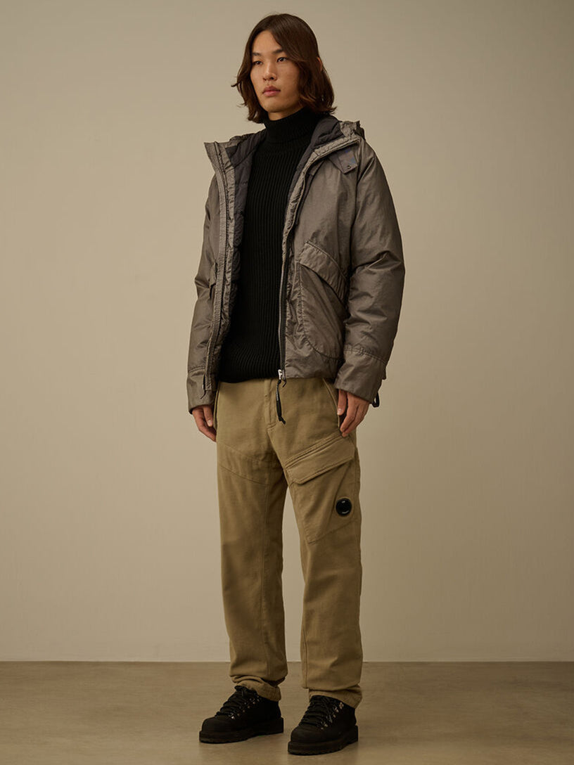 Moleskin stretch cargo pants