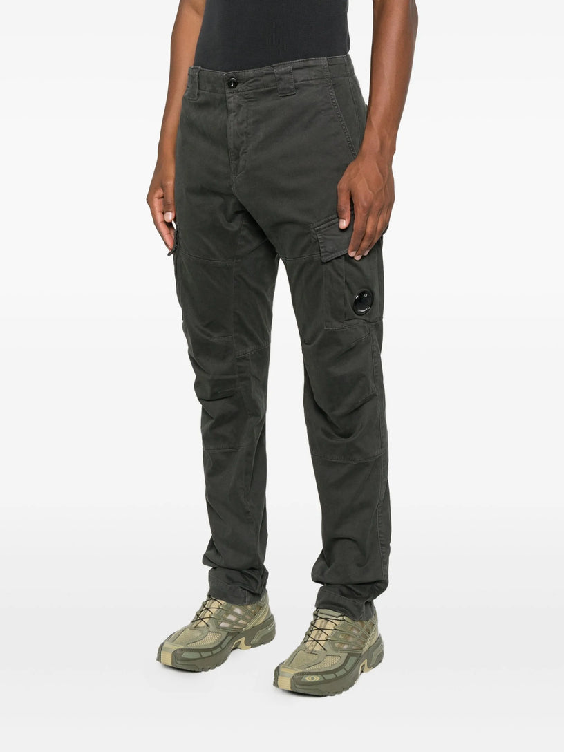 Cargo pant stretch satin