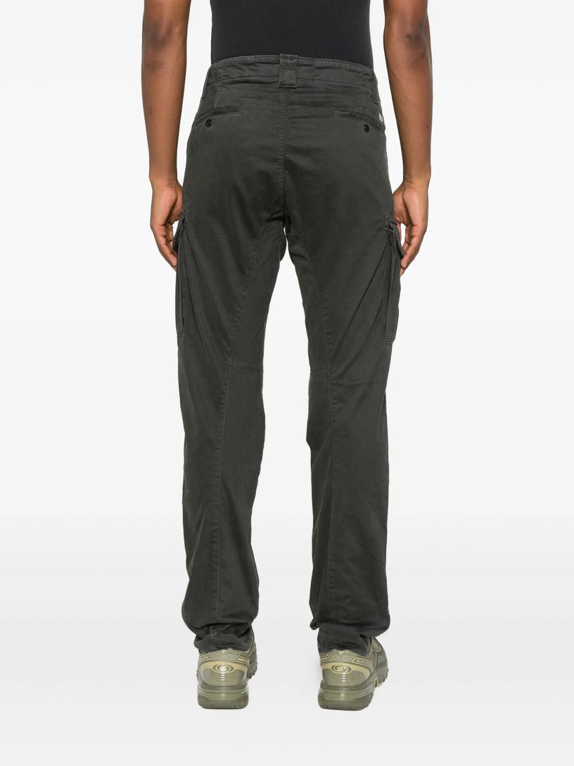 Cargo pant stretch satin