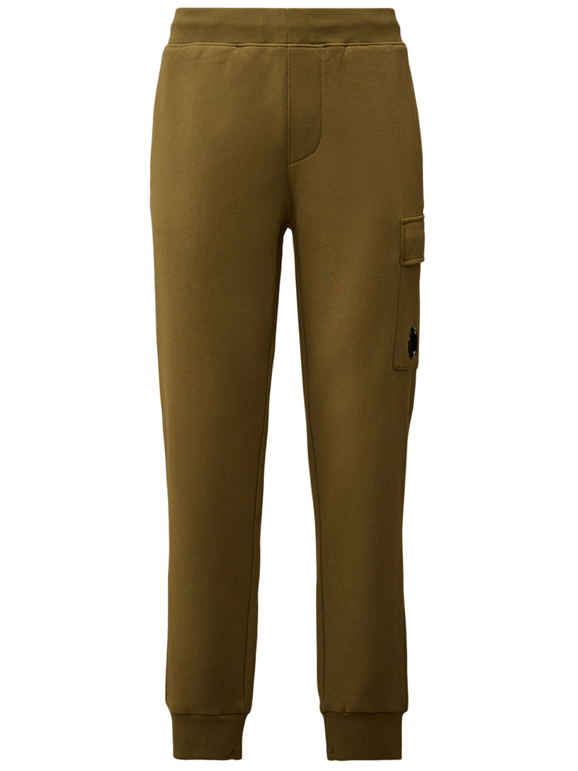 Diagonal Raised Fleece Lens Sweatpants