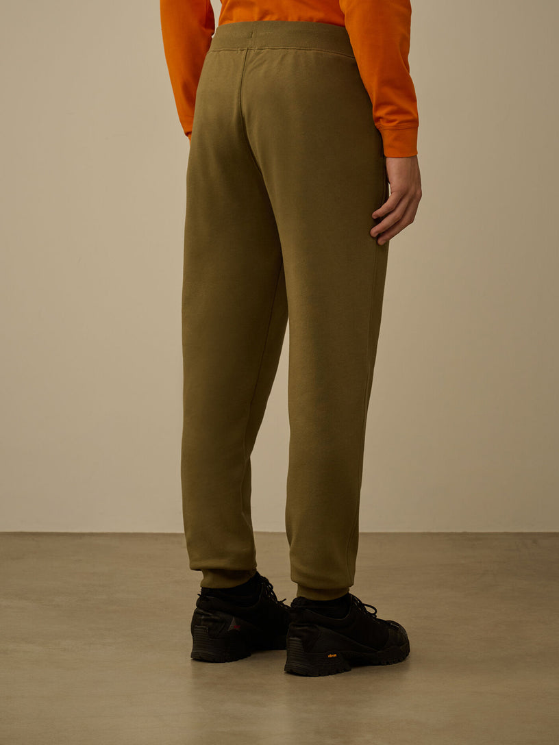 Diagonal Raised Fleece Lens Sweatpants