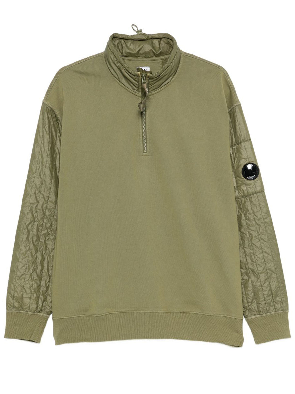 Diagonal Raised Fleece Sweatshirt