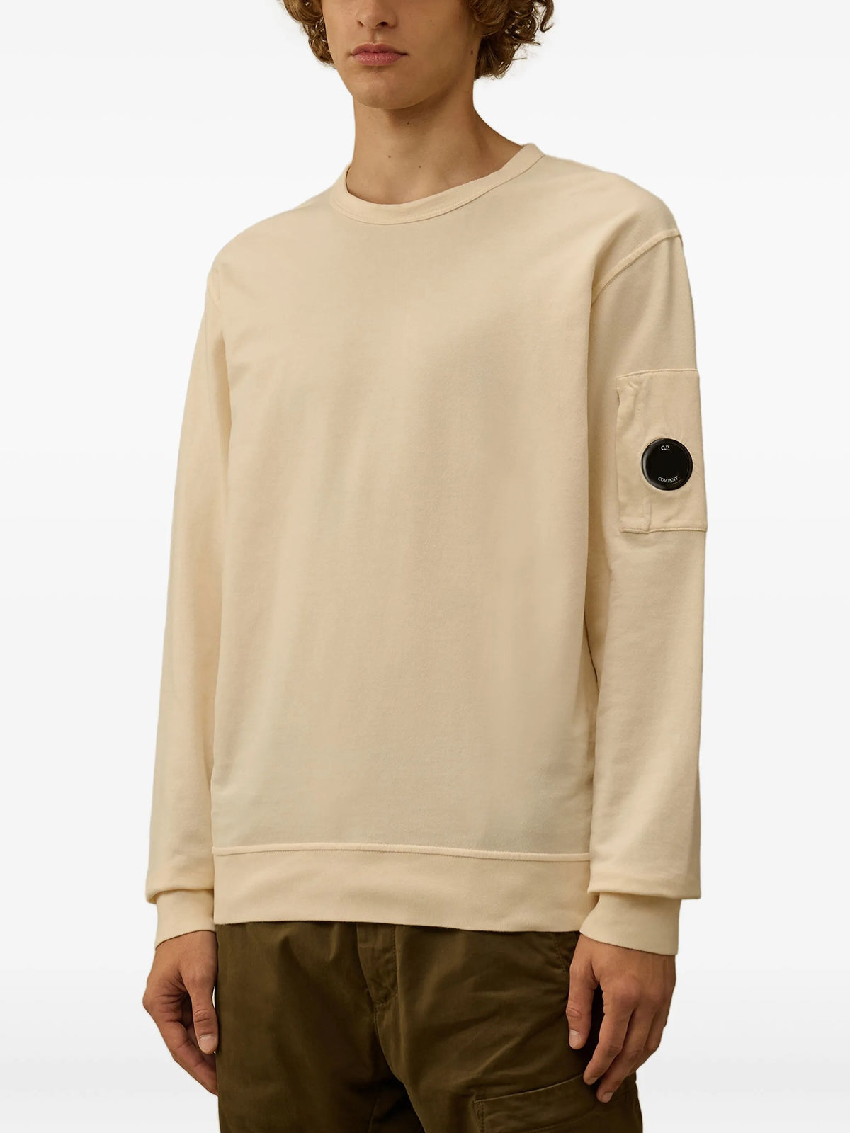 Light fleece sweatshirt