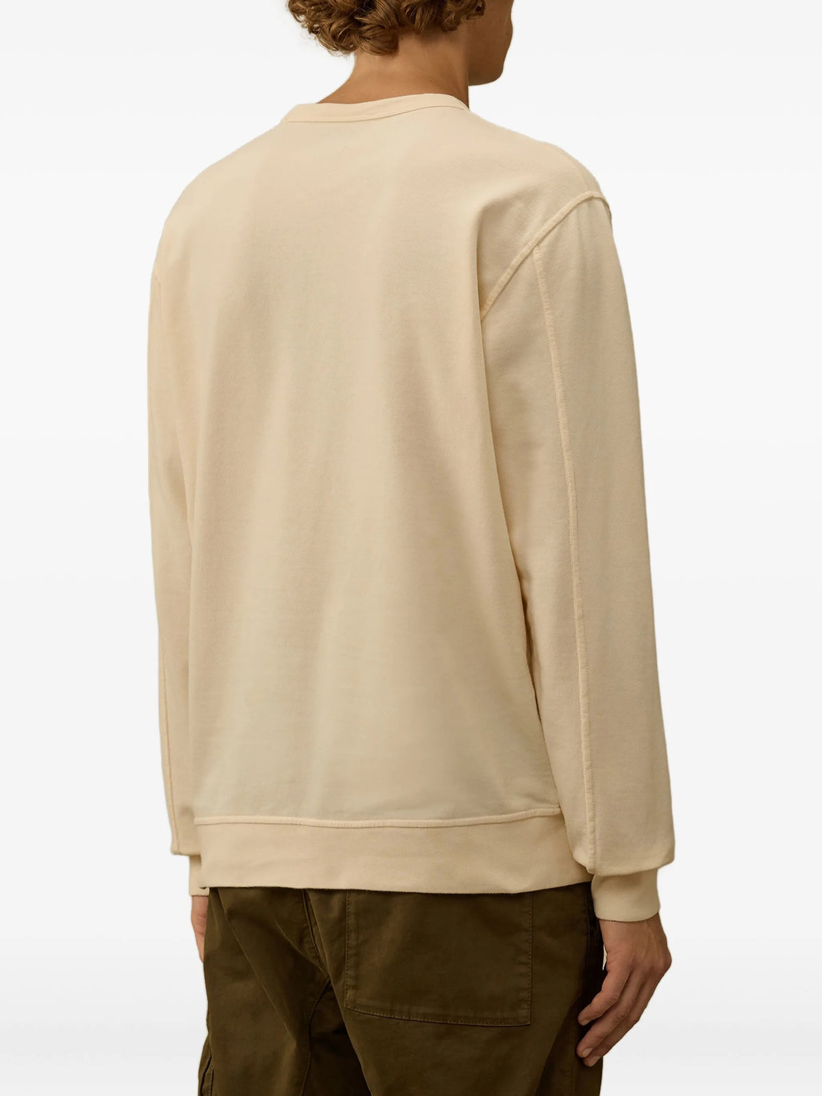 Light fleece sweatshirt