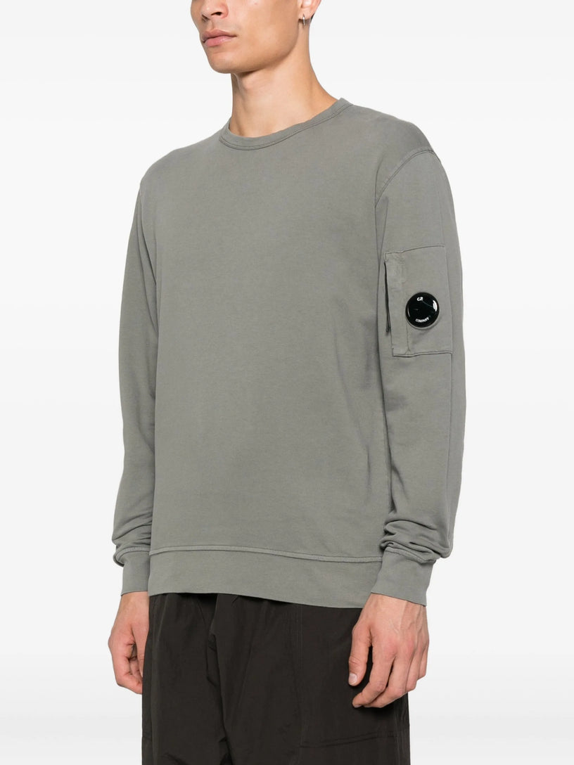 Light fleece sweatshirt