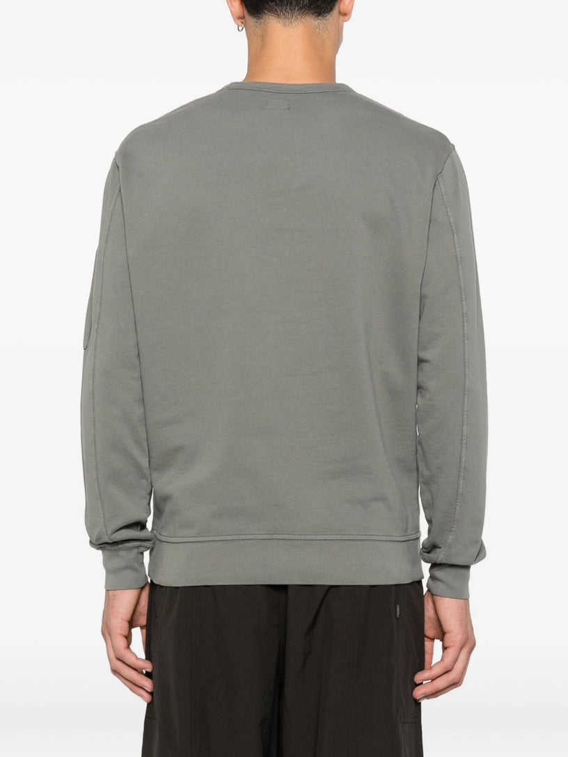 Light fleece sweatshirt