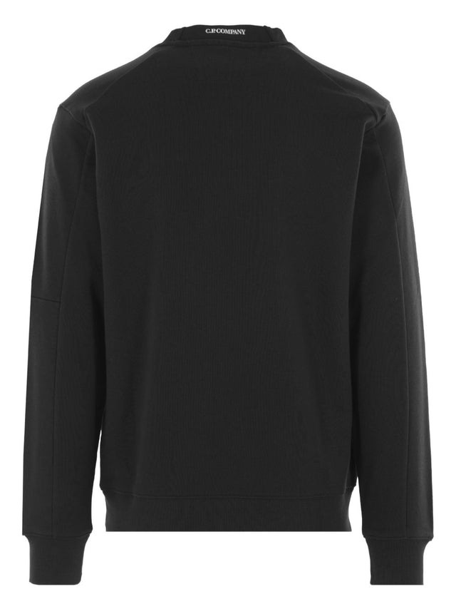 Diagonal Raised Fleece Lens Sweatshirt