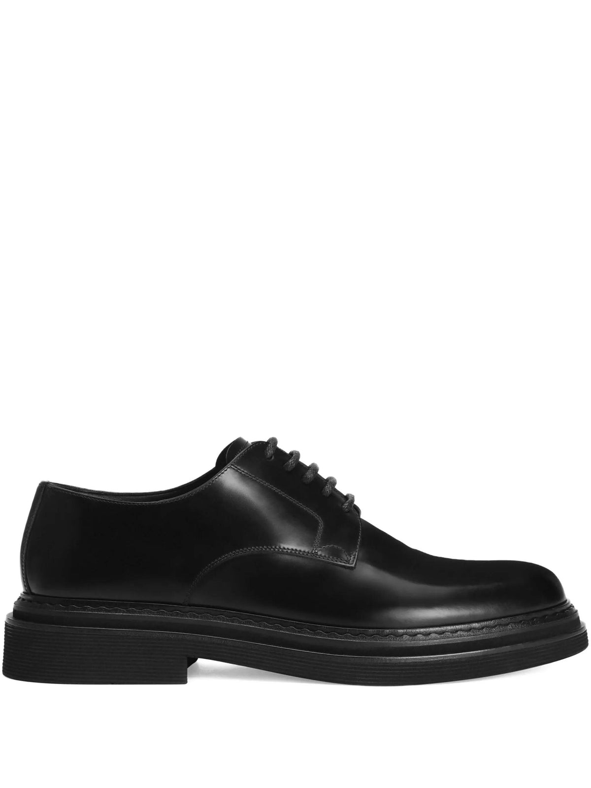 Derby in brushed calfskin