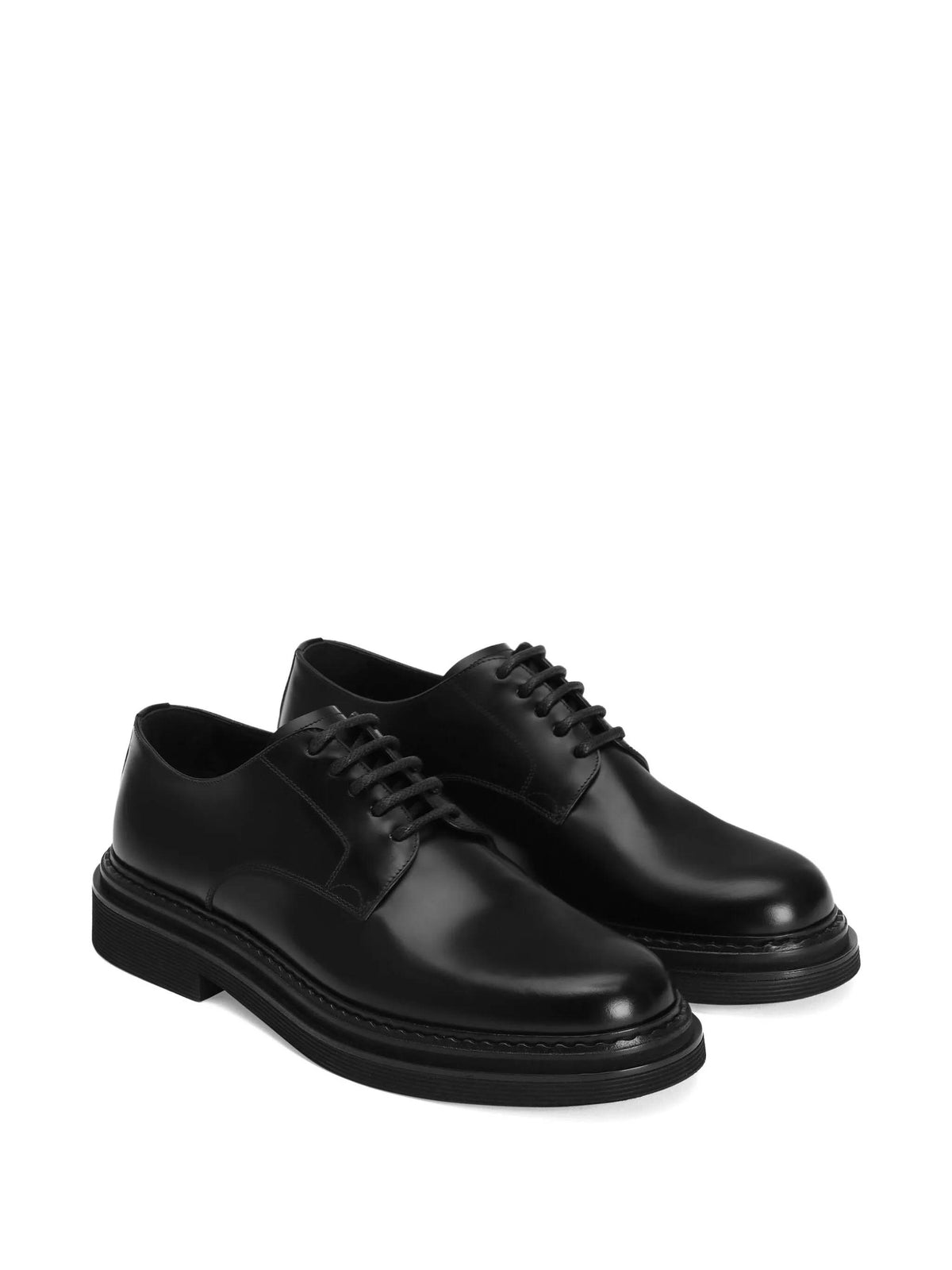 Derby in brushed calfskin