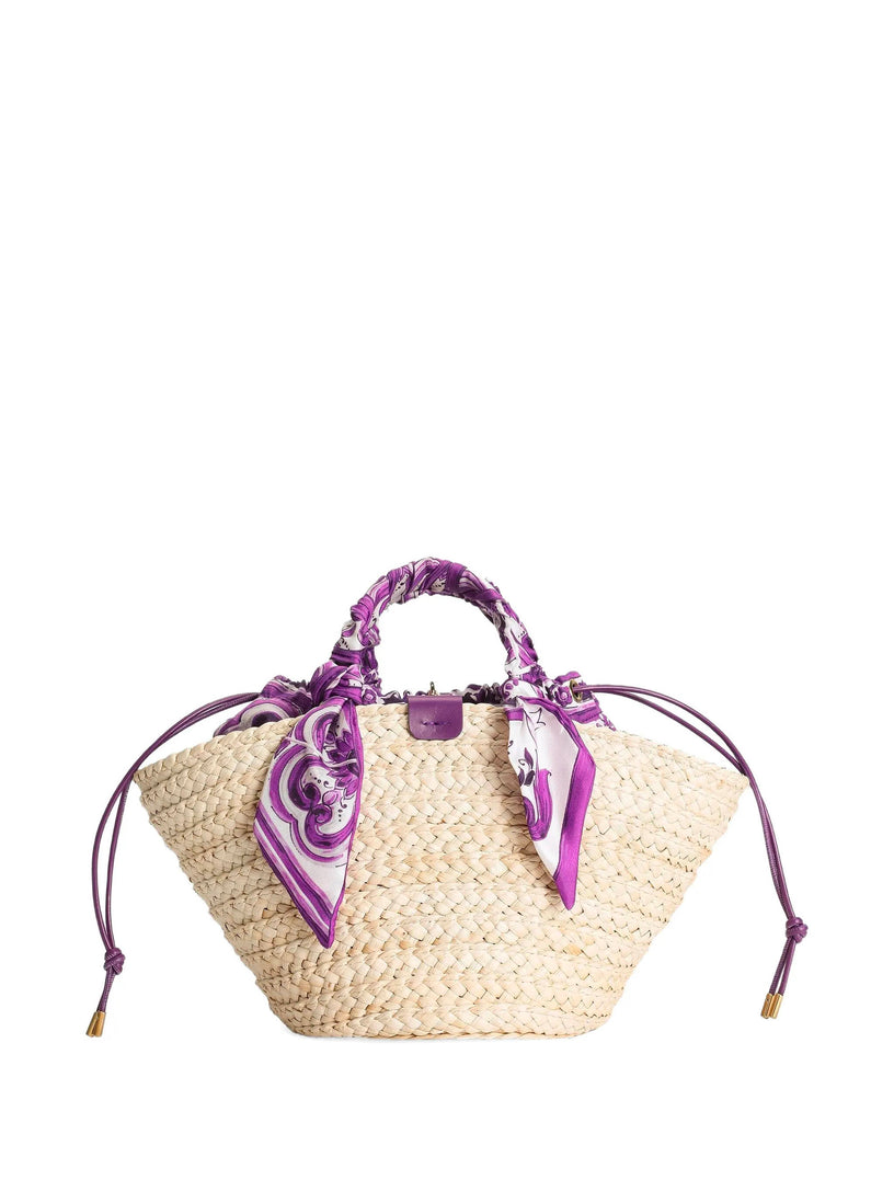 Straw kendra basket
