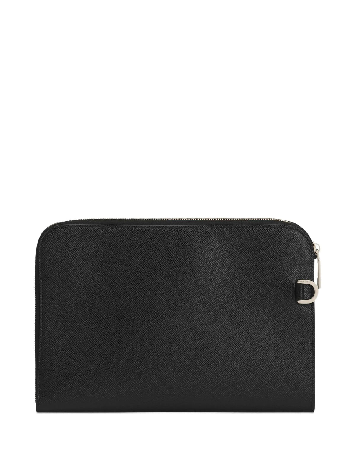 Pochette in garnet leather