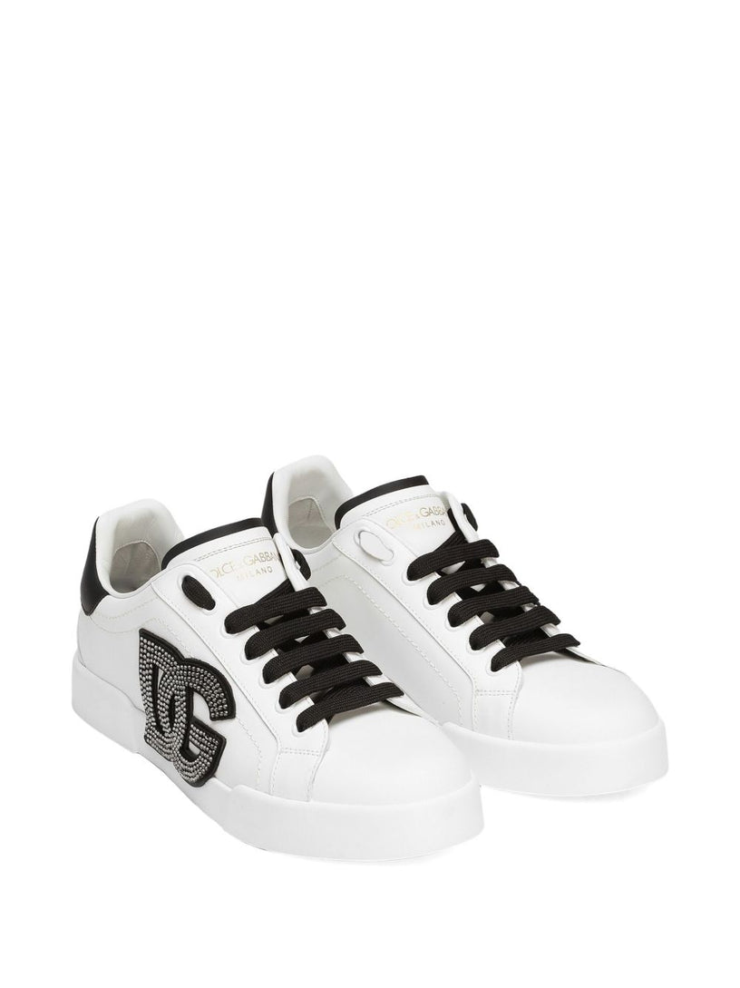 Portofino light strobel sneaker in calfskin