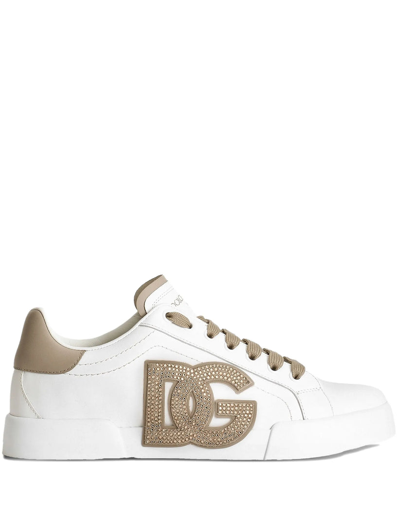 Portofino light strobel sneaker in calfskin