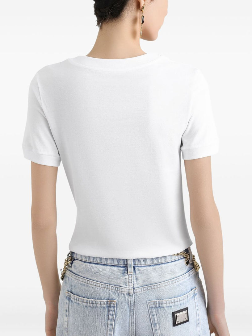 Cotton T-shirt with medal