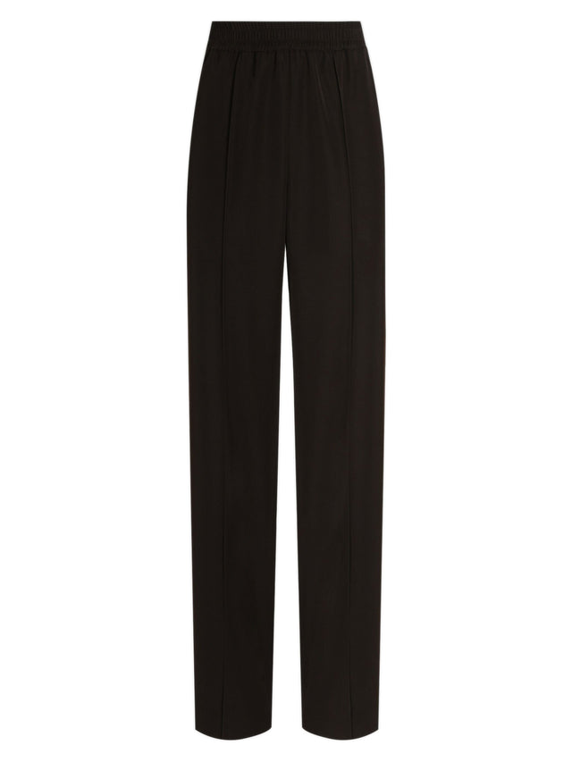 Wool gabardine trousers