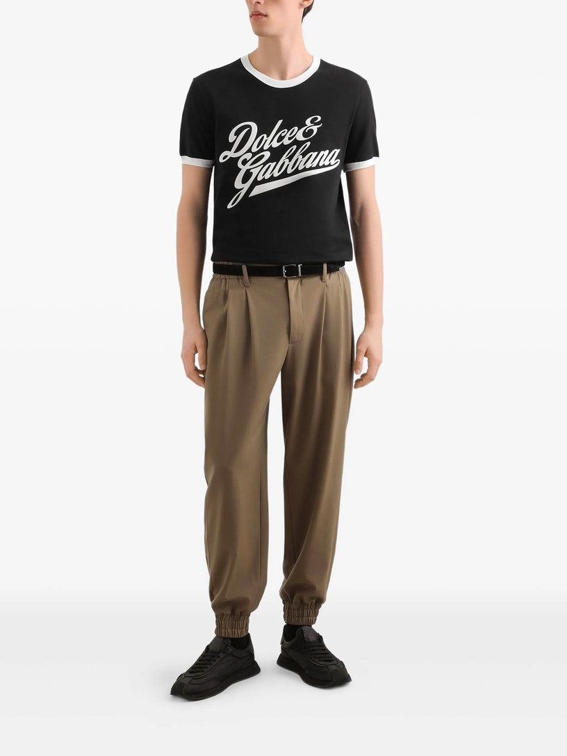 Cotton T-shirt with print