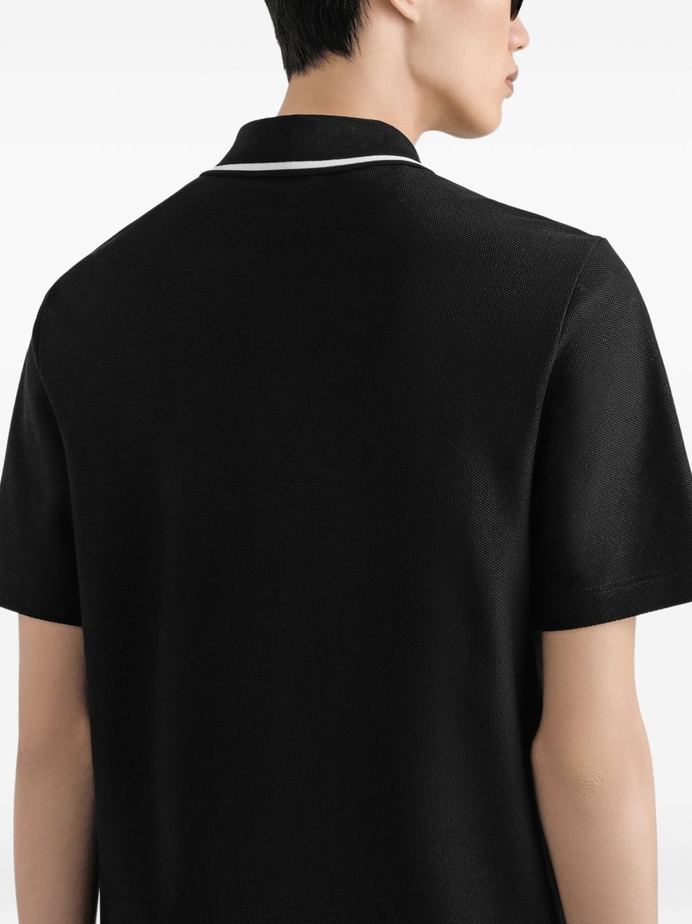 Cotton pique polo shirt