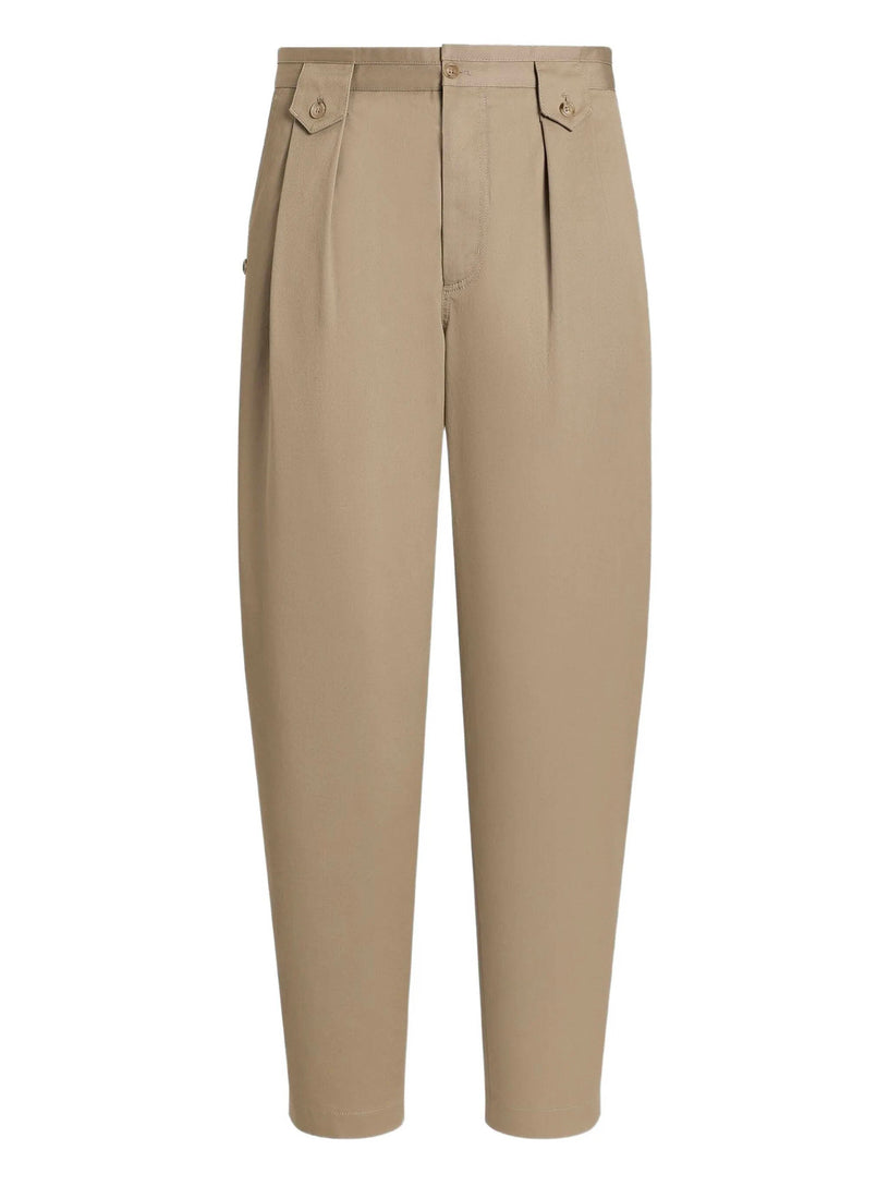 Gabardine trousers