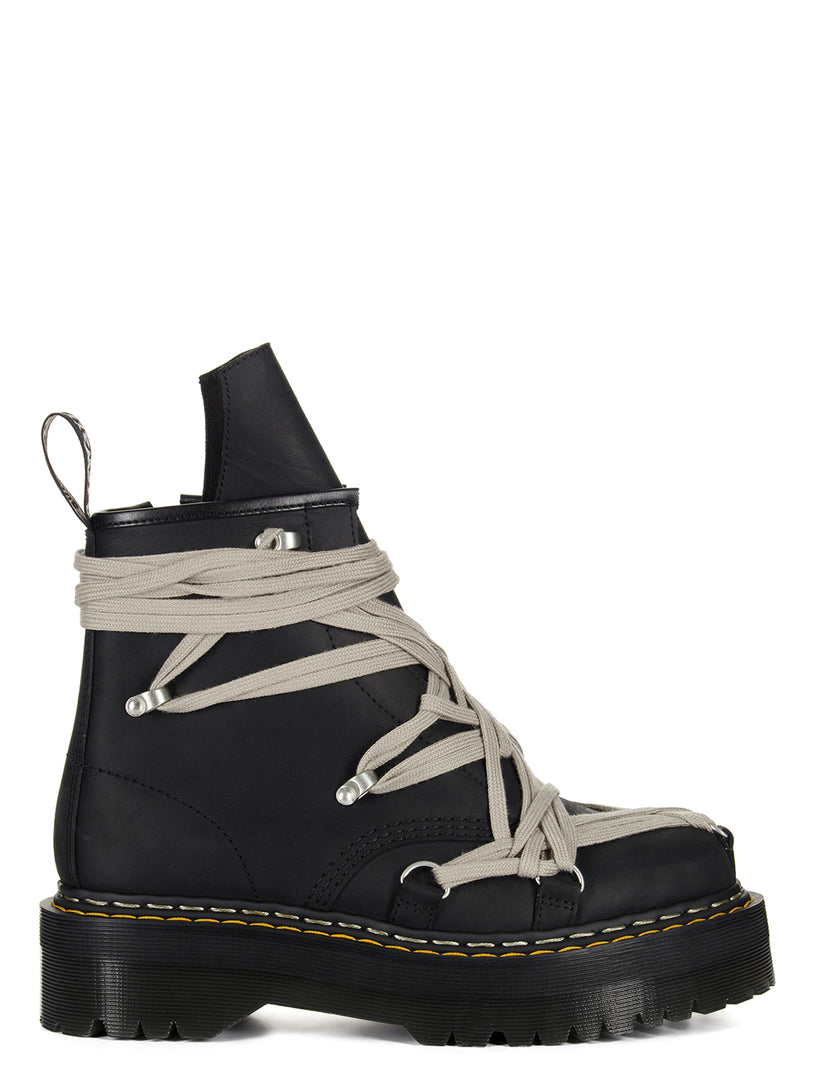 Dr. Martens x Rick Owens 1460 quad sole megalace boot