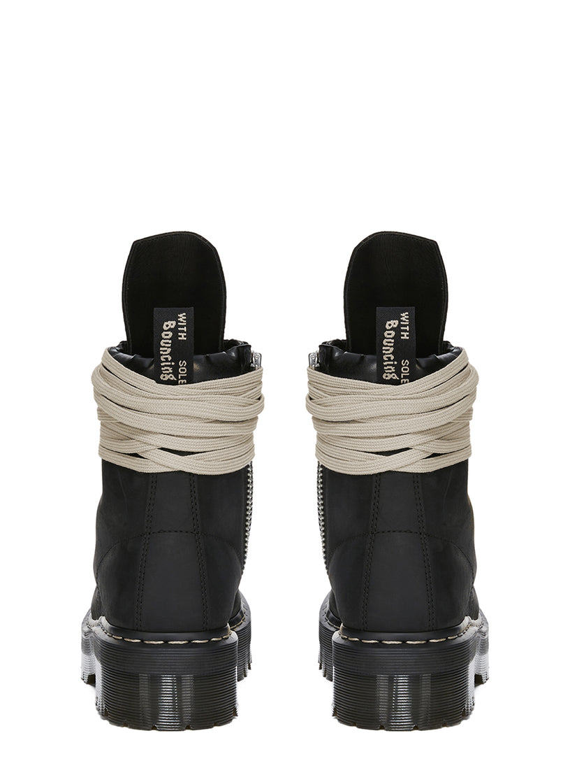 Dr. Martens x Rick Owens steel toe quad sole boots