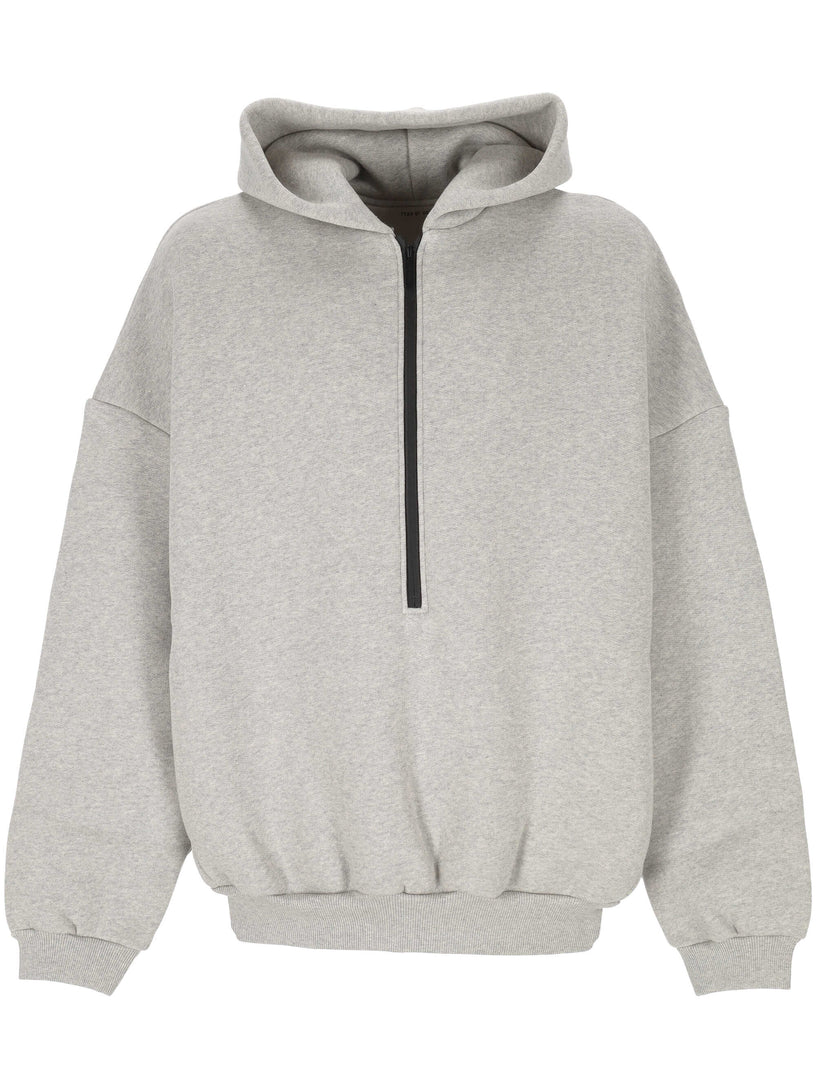 Athletic half-zip hoodie