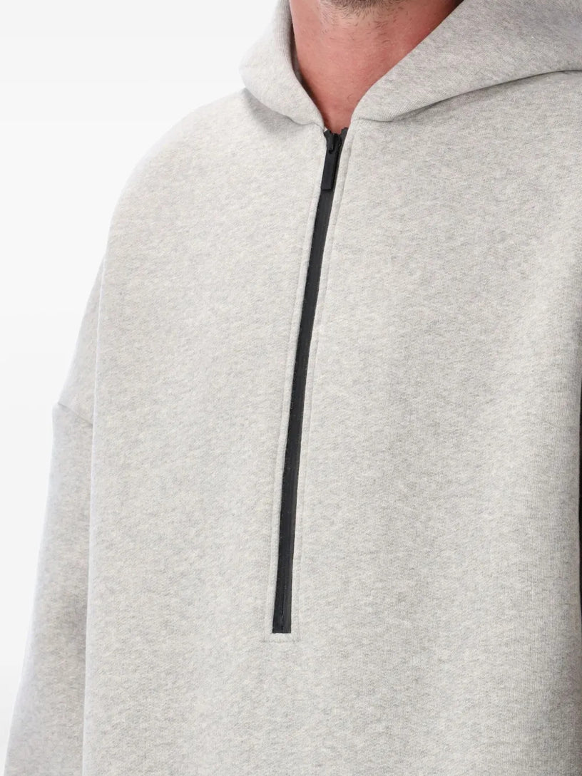 Athletic half-zip hoodie