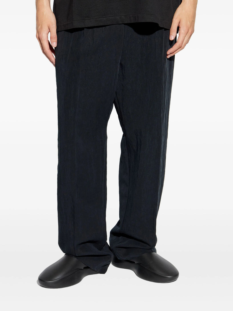 Tencel Nylon Drawstring Straight Pant
