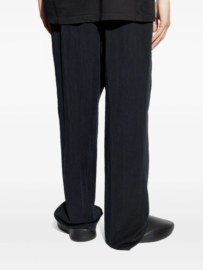 Tencel Nylon Drawstring Straight Pant