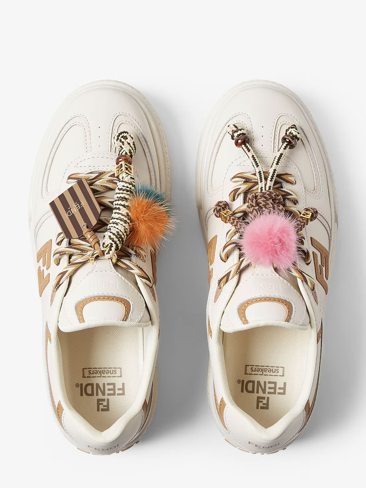 Fendi Match low top platform