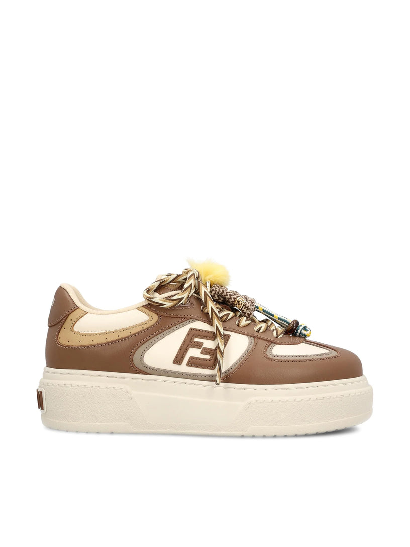 Fendi Match low top platform