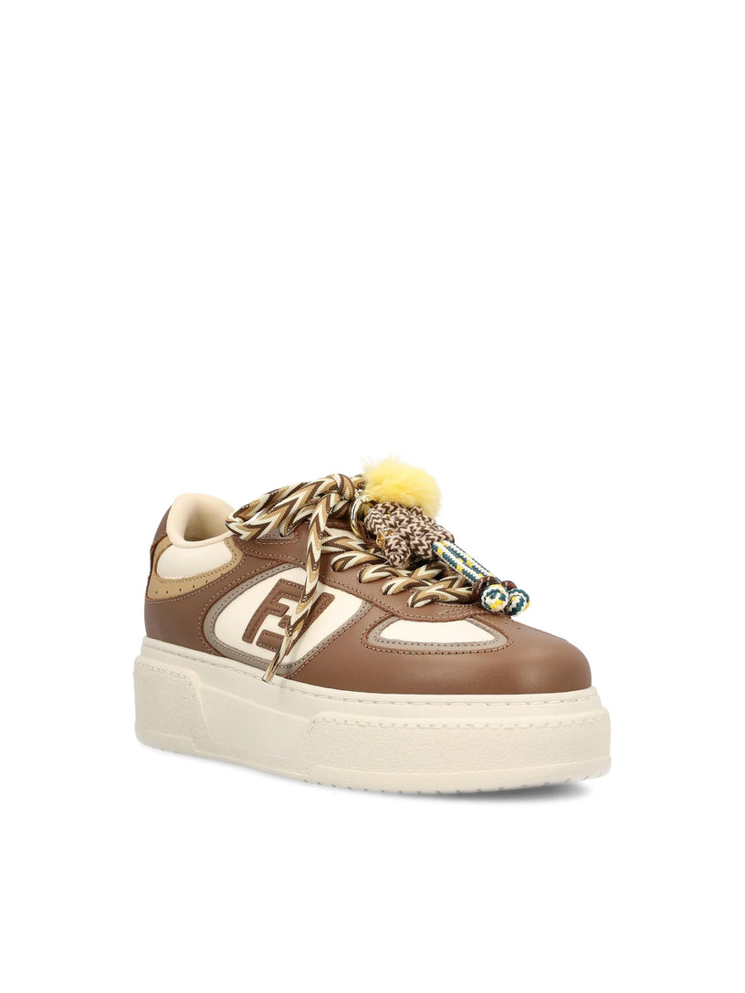 Fendi Match low top platform