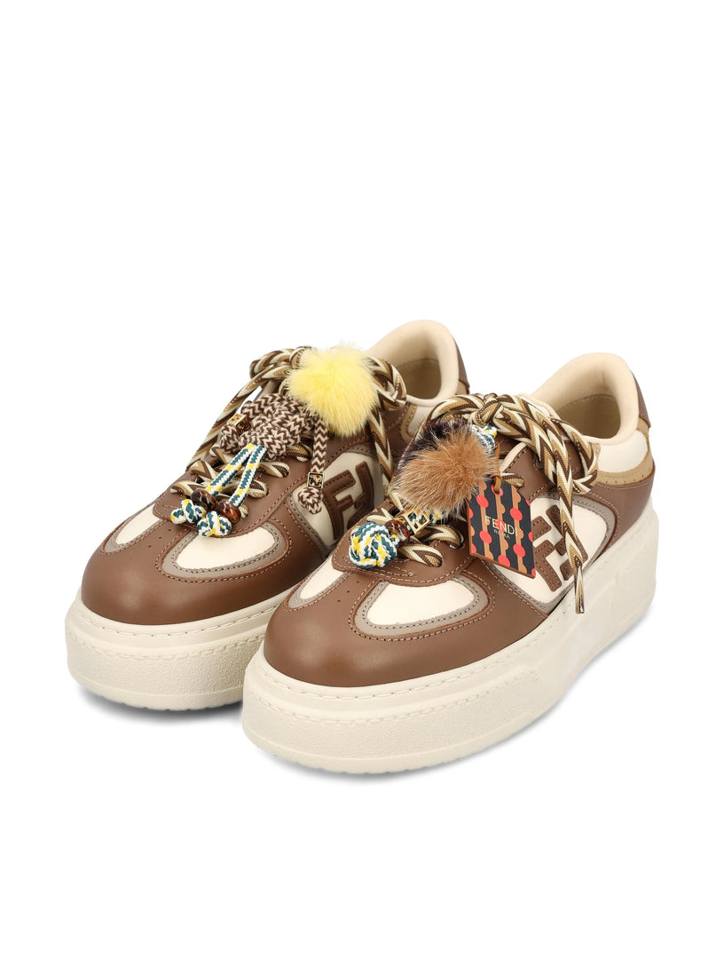 Fendi Match low top platform