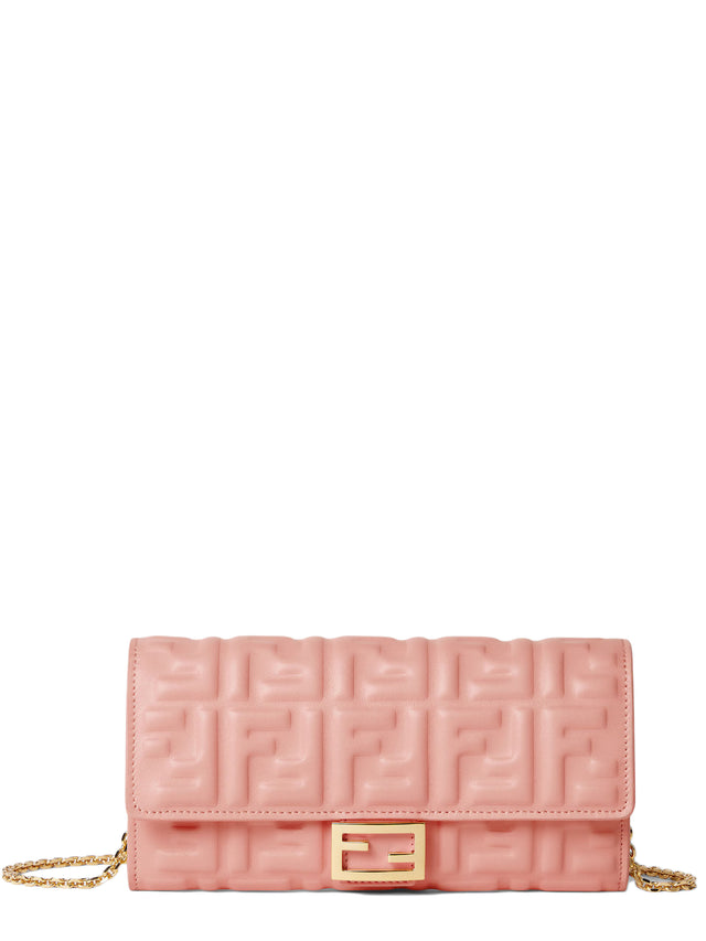 Baguette Continental Wallet With Chain