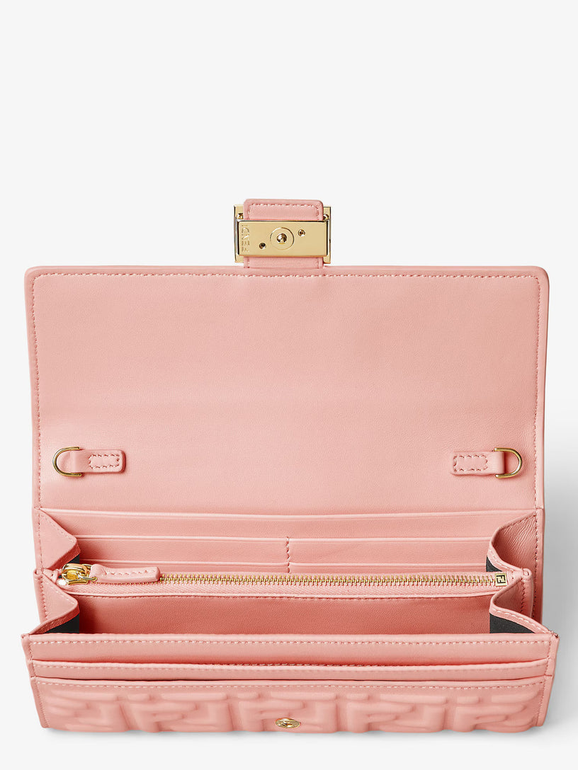 Baguette Continental Wallet With Chain