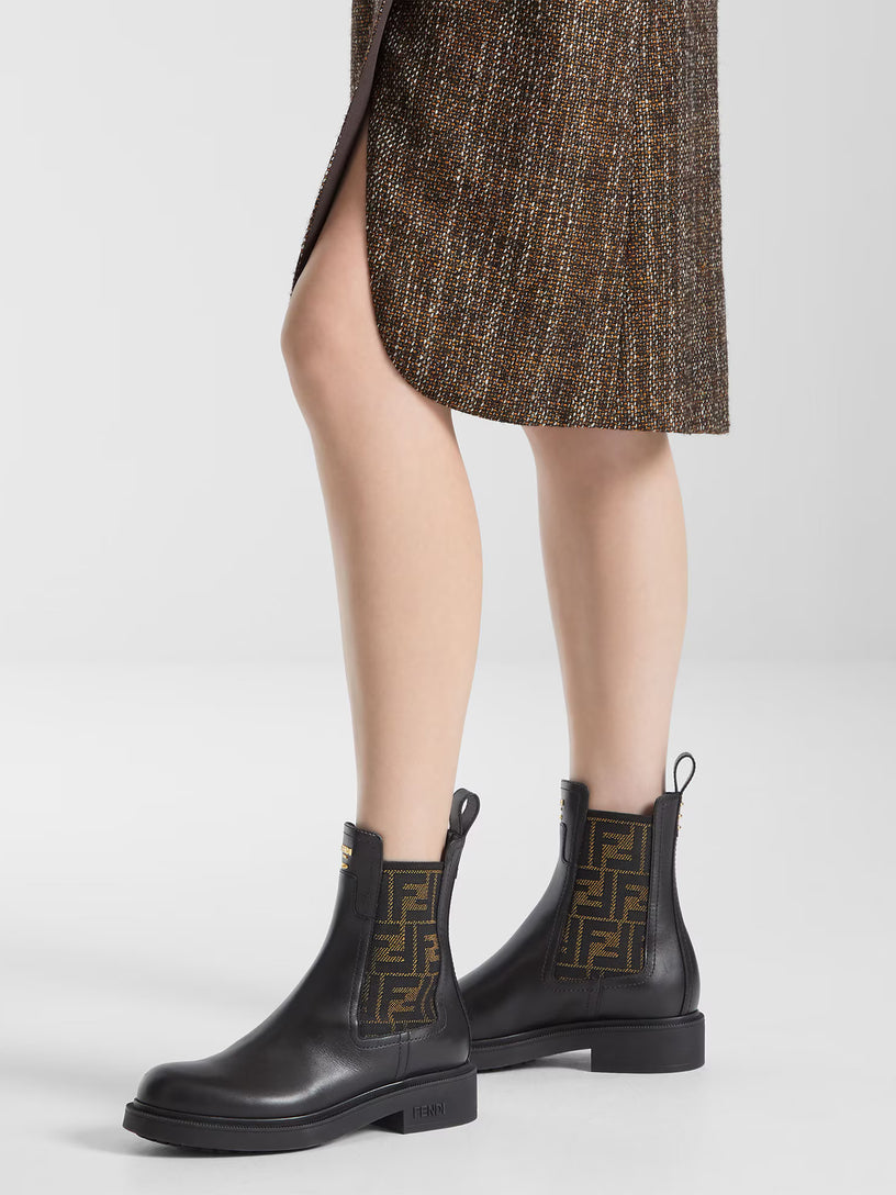 Fendi Filo biker boots