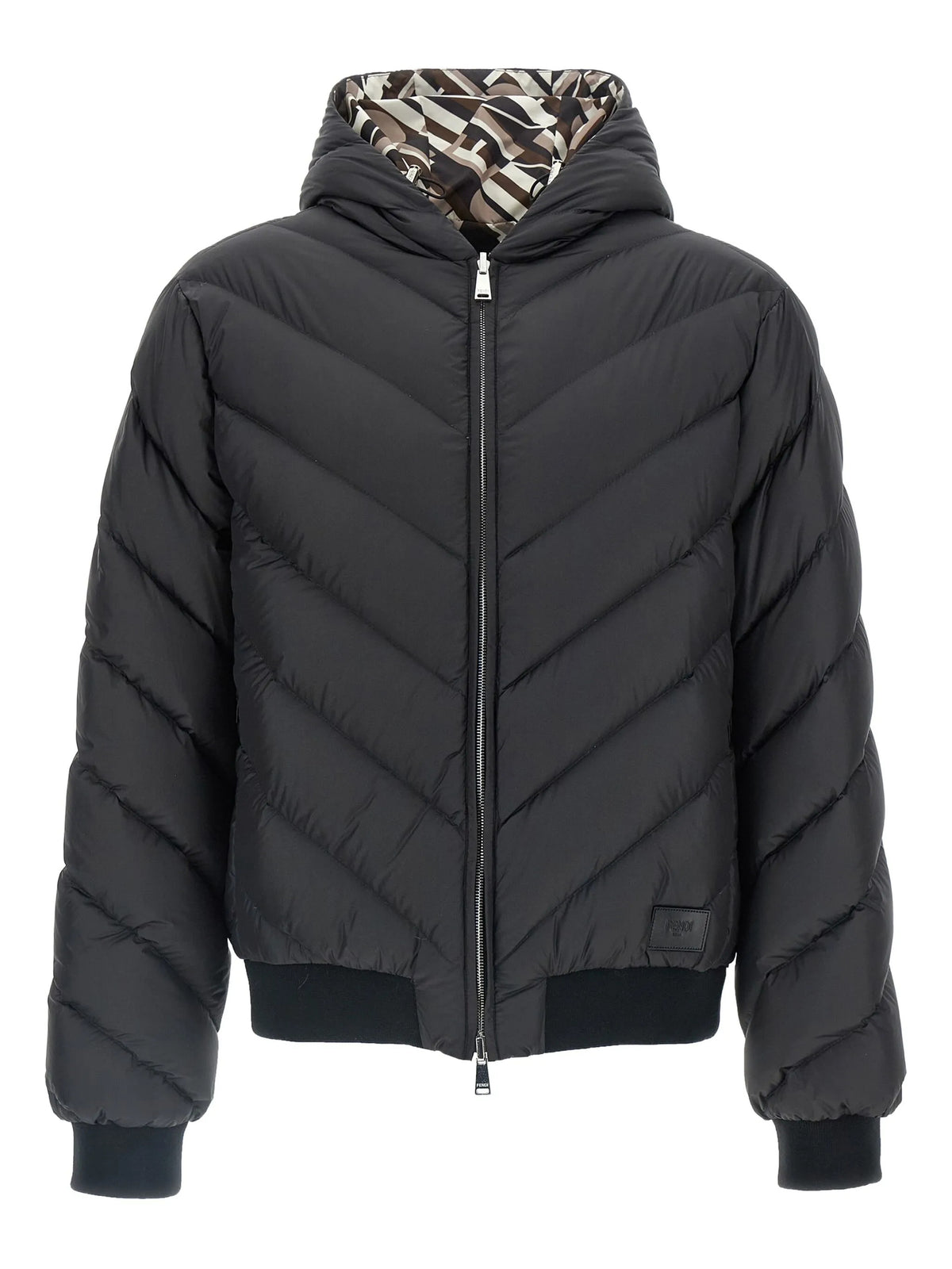 Reversible down jacket