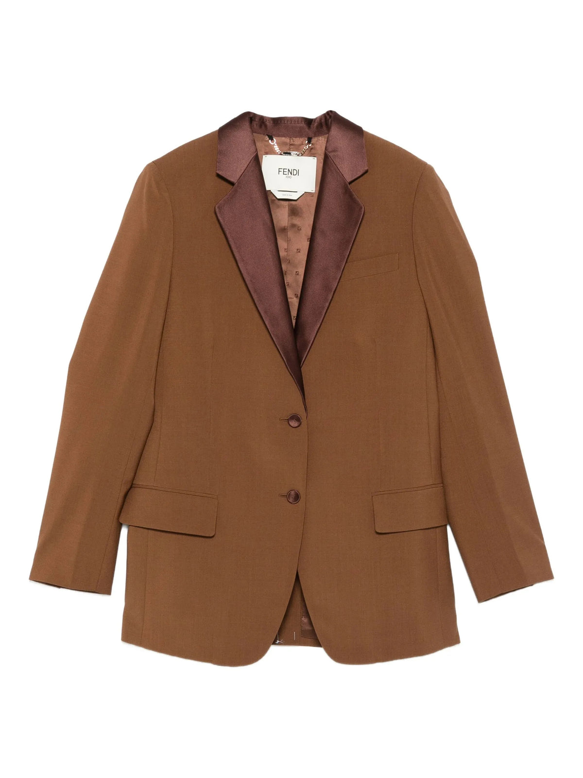 Wool and mohair blazer