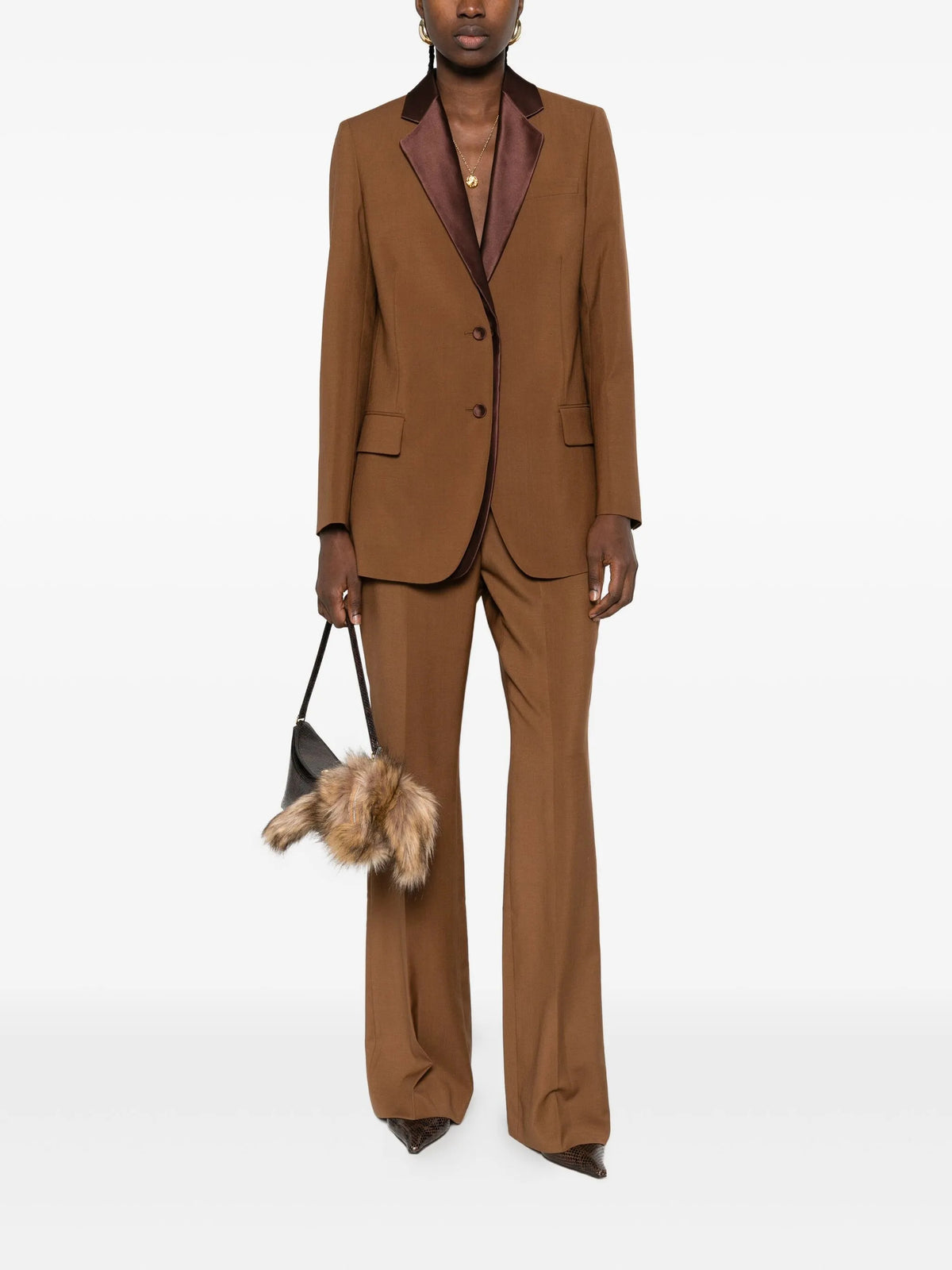 Wool and mohair blazer