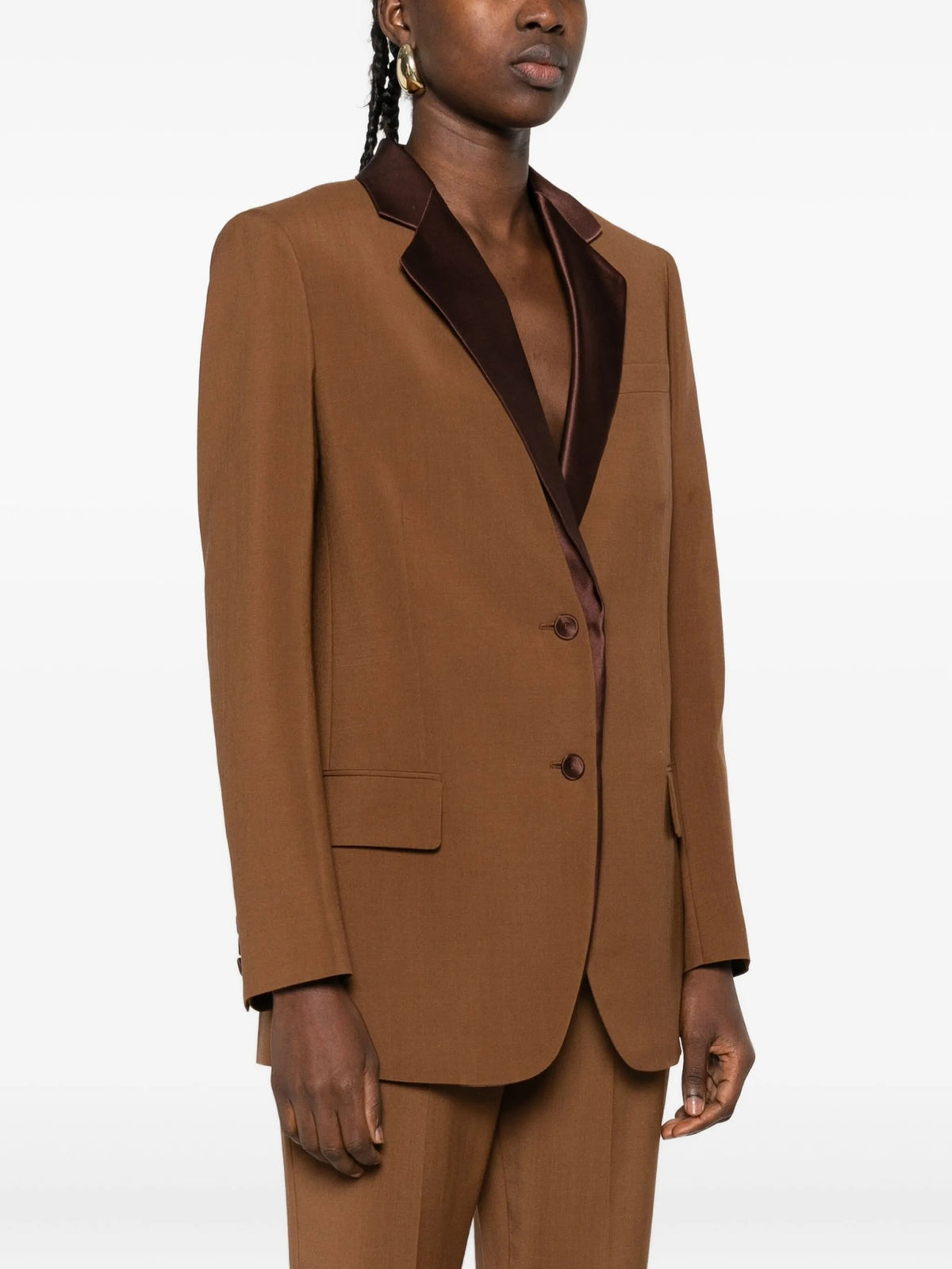 Wool and mohair blazer