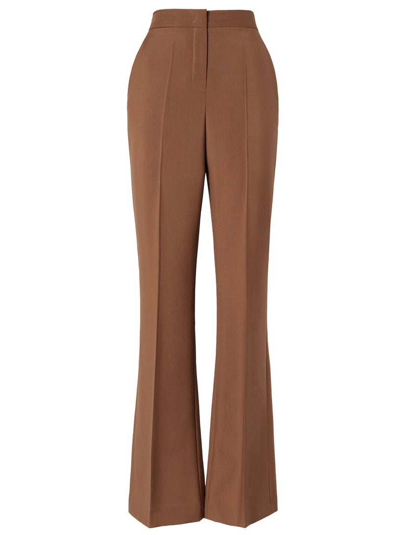 Wool and mohair trousers