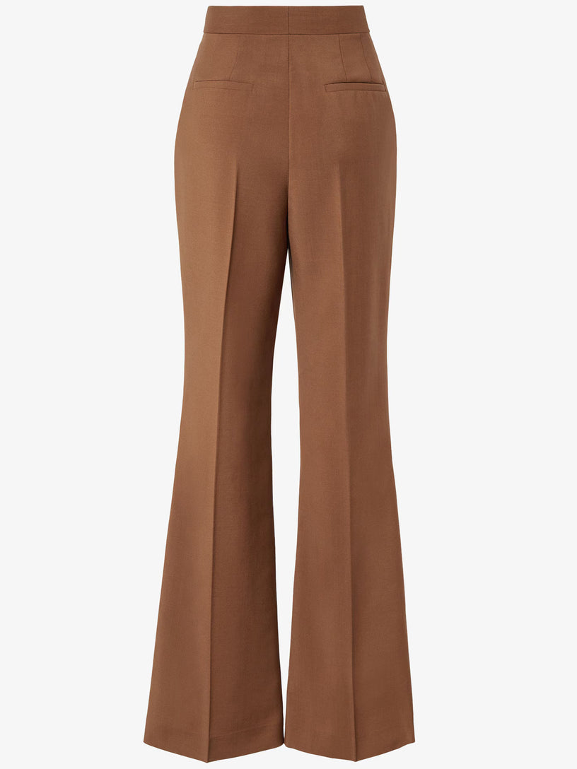 Wool and mohair trousers