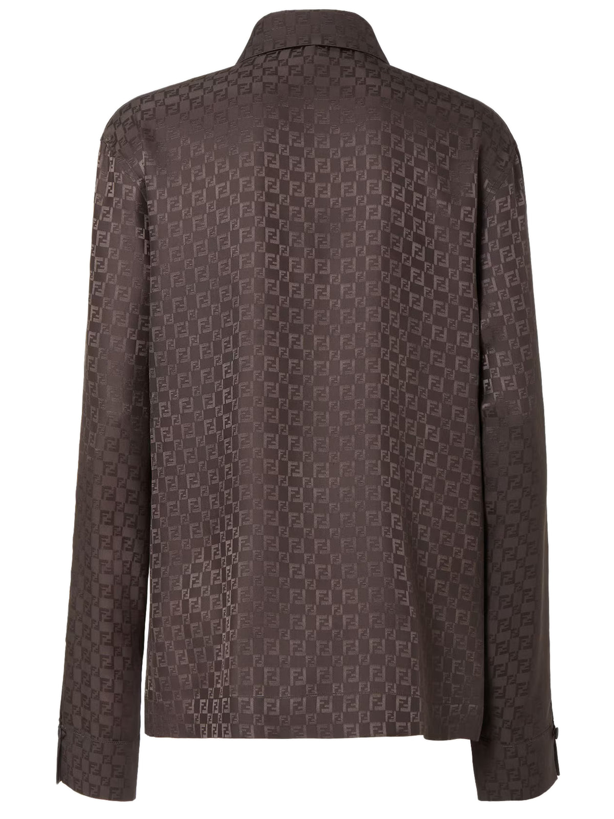 FF jacquard silk shirt