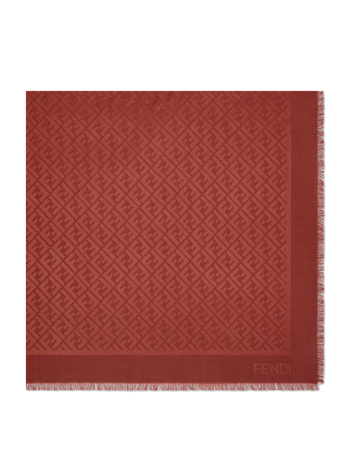 FF shawl in silk and wool
