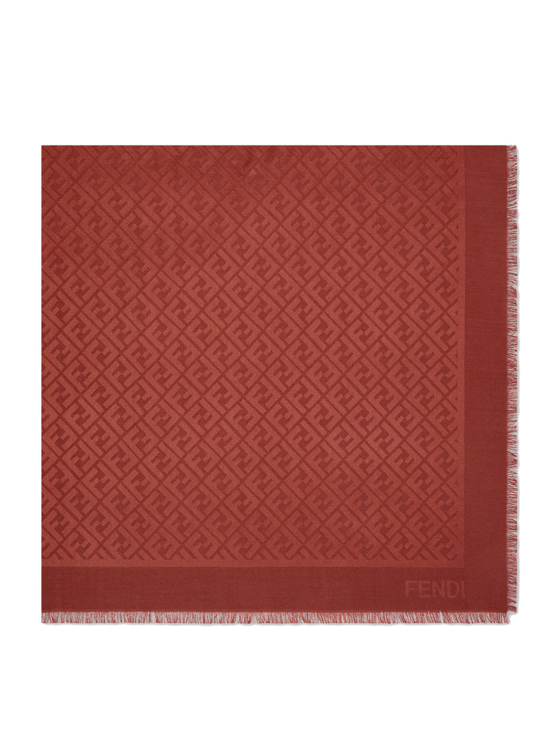 FF shawl in silk and wool