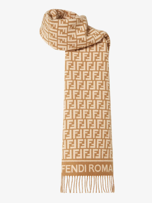 Wool and cashmere scarf