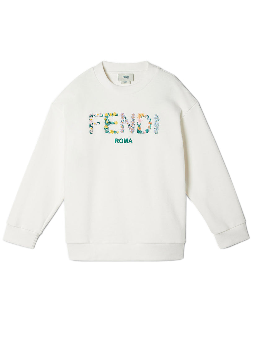 Sweatshirt with embroidery