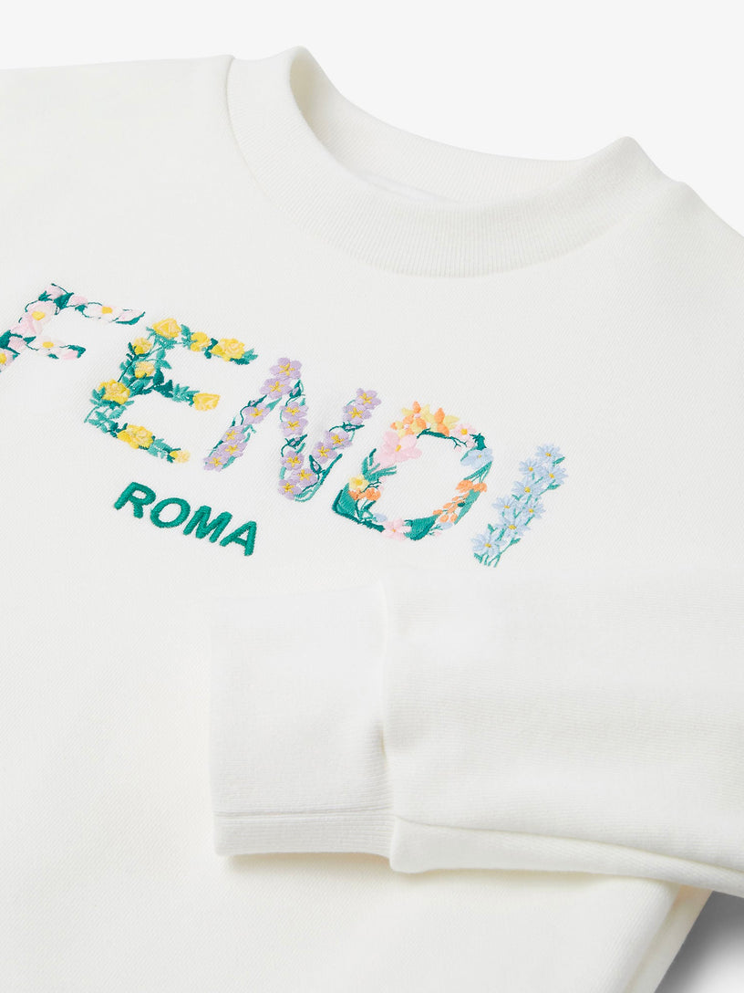 Sweatshirt with embroidery