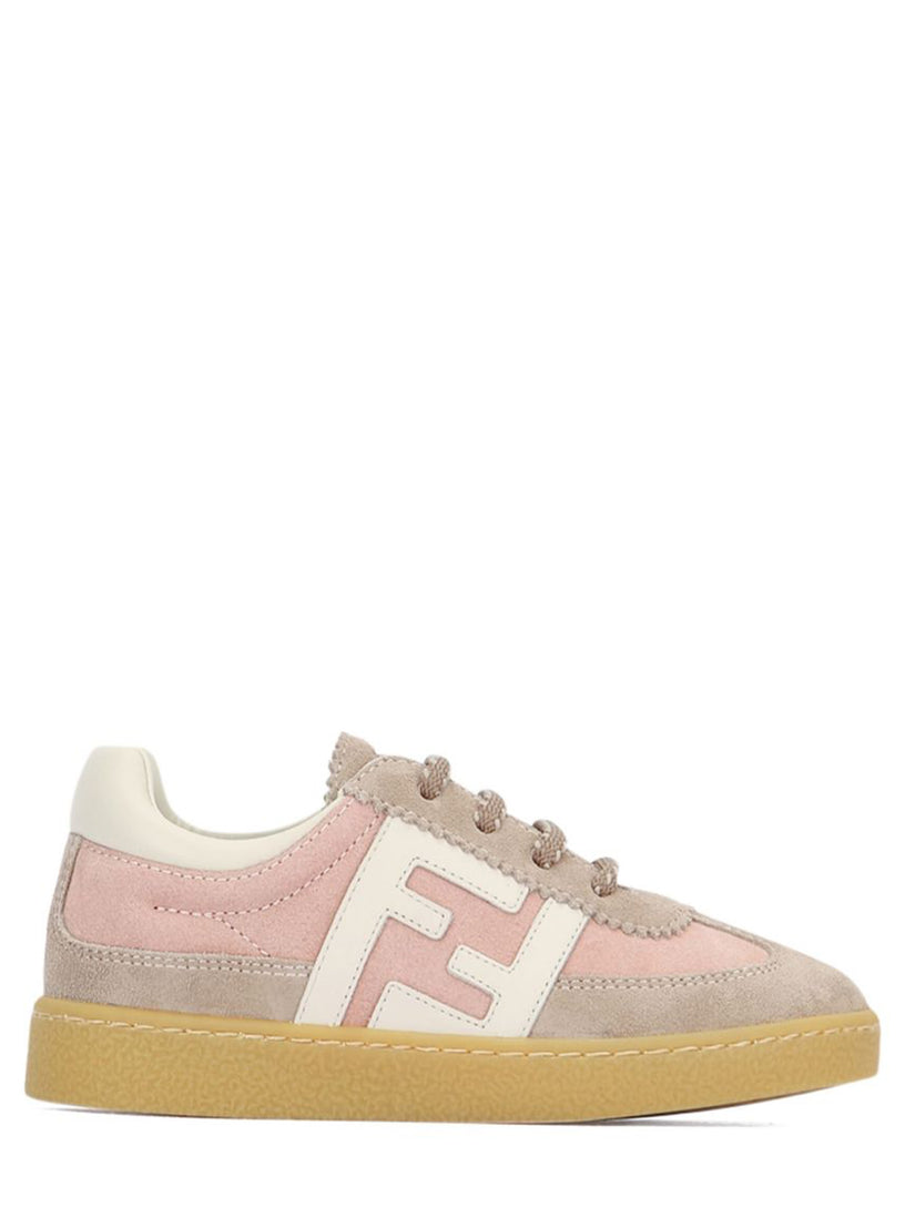 Sneaker in nappa and suede leather