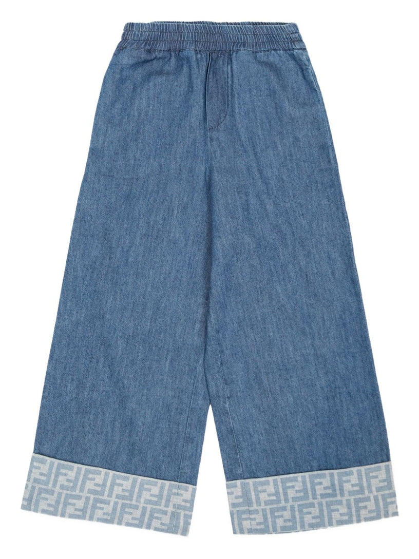 Denim junior trousers