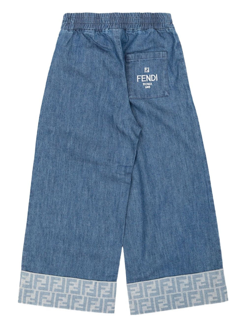 Denim junior trousers
